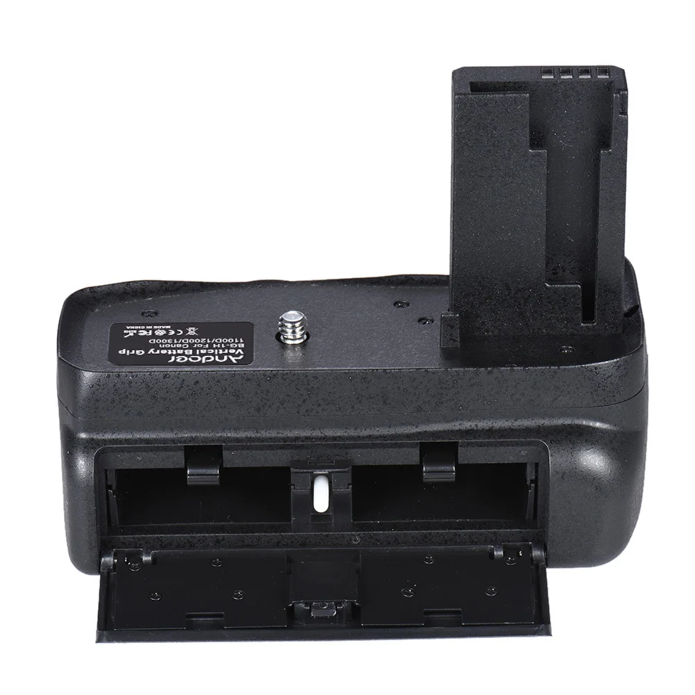 Вертикальный батарейный блок Andoer совместим с двумя фотовспышками для цифровых