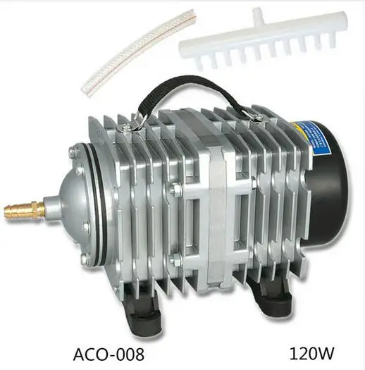 ACO008 Resun ACO001 ACO003 ACO004 ACO006 ACO008 ACO008A ACO012 ACO012A морской пруд/koi пруд Электромагнитный Мини Воздушный Компрессор - Цвет: ACO008