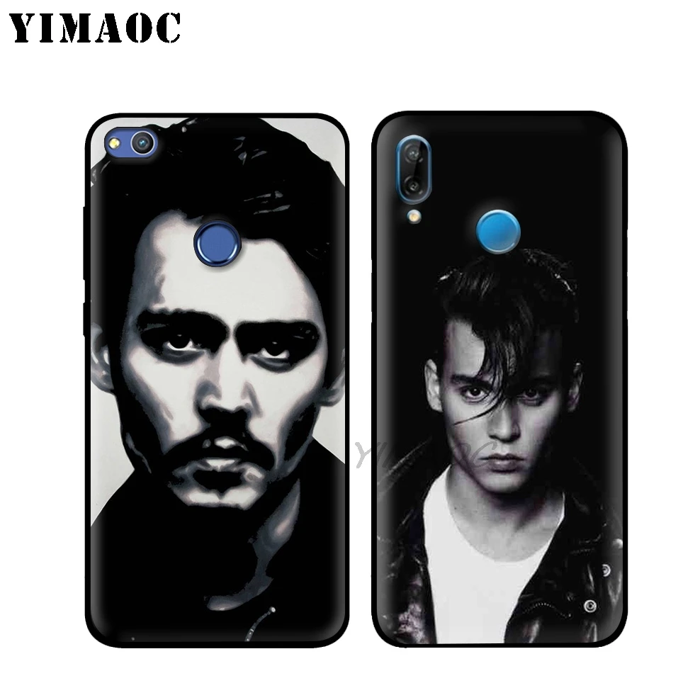 YIMAOC Johnny Deep Soft Case For Huawei P30 P20 Pro P10 P9 P8 2015 2017 P Smart Plus Z 2019 Nova 5i 4 3 3i 2i Lite |