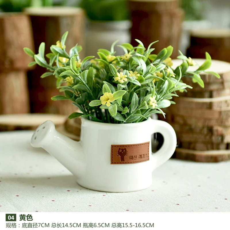 Zakka маленькие банки для полива свежих продуктов искусственный мини-цветок в