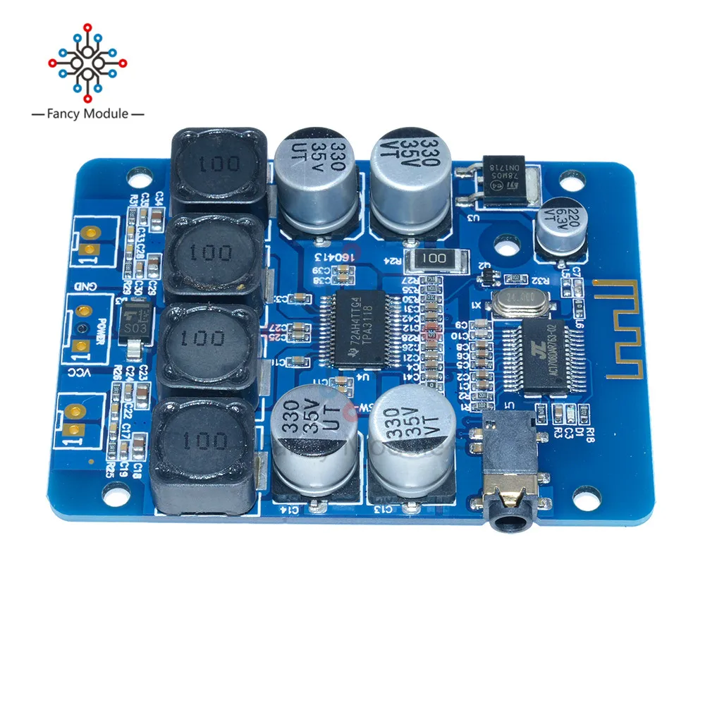 TPA3118 2x30 Вт Цифровой Bluetooth аудио приемник двойной стерео усилитель мощности плата |