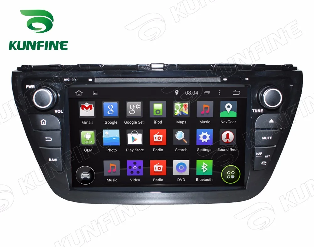 Quad Core 1024*600 Android 5.1 автомобильный DVD GPS навигации игрока стерео для Suzuki SX4 S Креста 2014