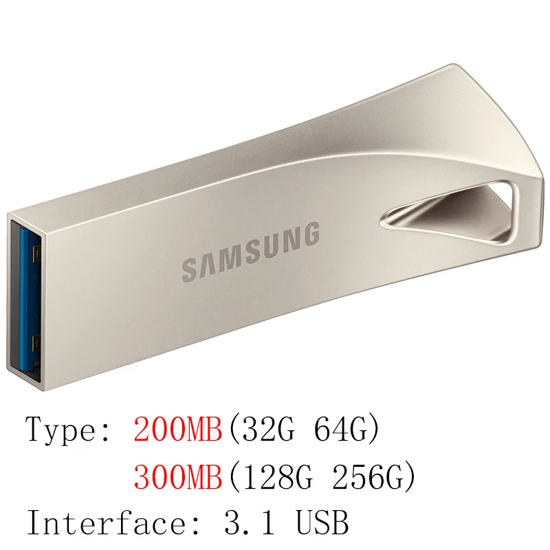 SAMSUNG micro флэш-накопитель USB 150MBS 64 Гб 128 ГБ USB 3,0 мини-накопитель 32 ГБ Флешка карта памяти устройство для хранения U диск - Цвет: BE3
