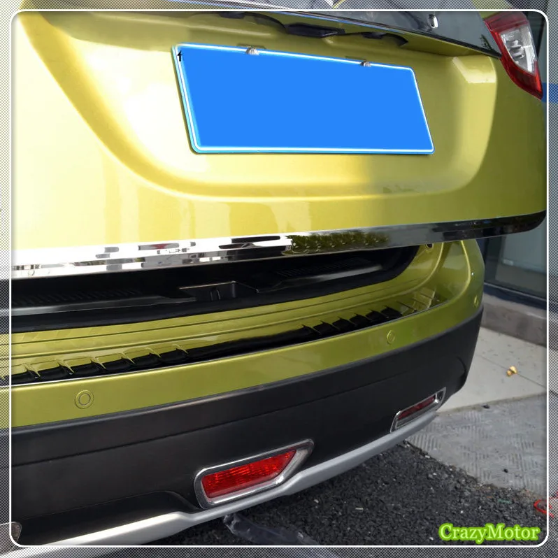Для Suzuki sx4 s cross 2014 2020 Нержавеющая Задняя задняя крышка Нижняя полоса декоративная