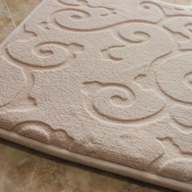 Нескользящий коврик для ванной в современном стиле U-образный впитывающий влагу