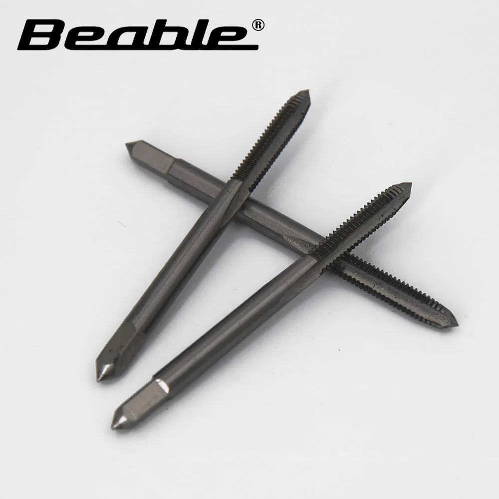 

Beable tools, прямые метчики для машин M3x0.5 tap m3, стальная резьба, спиральная стандартная резьба, инструменты для нарезки нитей, конический Метчик
