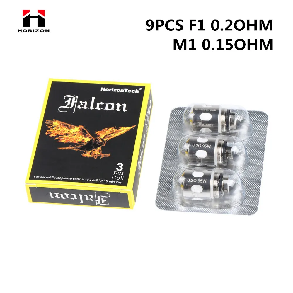 Оригинал HorizonTech Falcon F1/Falcon M1 головка катушки электронная сигарета 0.2ohm 0.15ohm Core Fit