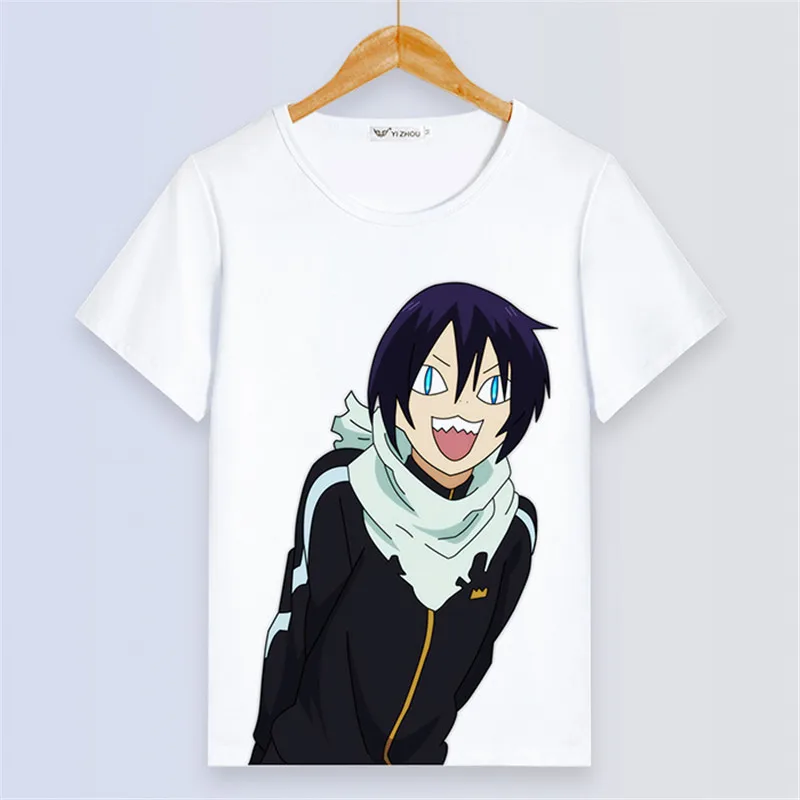 Аниме Noragami арагото цифровая печать унисекс Harajuku футболка женская для влюбленных
