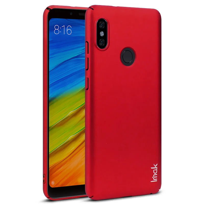Imak ультра тонкий Джаз чехол для Redmi Note5 Pro (int'l) PC кожа чувствовать жесткий