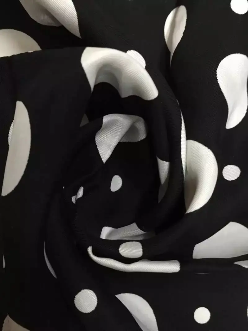 (5 ярдов/серия) x909-20 Хоэ qualitat стрейч шифон seide стофф меха Kleid модные принты stoff elastische
