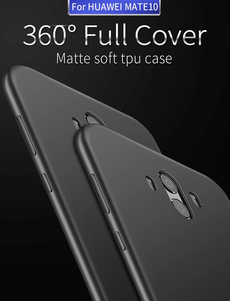 X-Level Guardian Soft Matte TPU Silicone Phone Case for Huawei Mate 10 Dual Sim Utral thin Back Cover For | Мобильные телефоны и