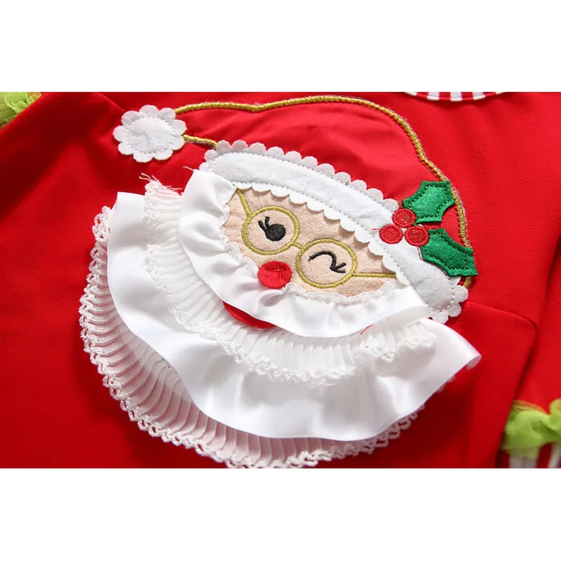 Baby Girls Santa Claus Clothes 2018 Toddler Christmas Costumes For New Year Party Kids Clothing Sets | Детская одежда и обувь