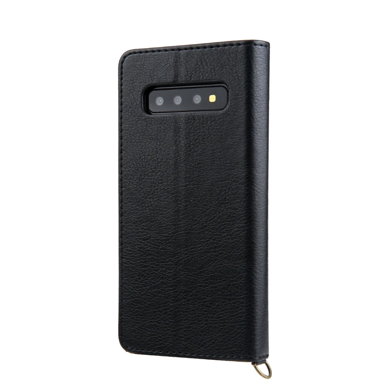 Чехол-кошелек для samsung Galaxy S10, многофункциональный флип-чехол с подставкой для карт, чехол для смартфона samsung S10 Plus, полный защитный чехол