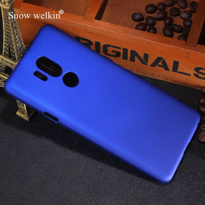 Снежный Welkin для LG G7 Новый Многоцветный Роскошный прорезиненный матовый