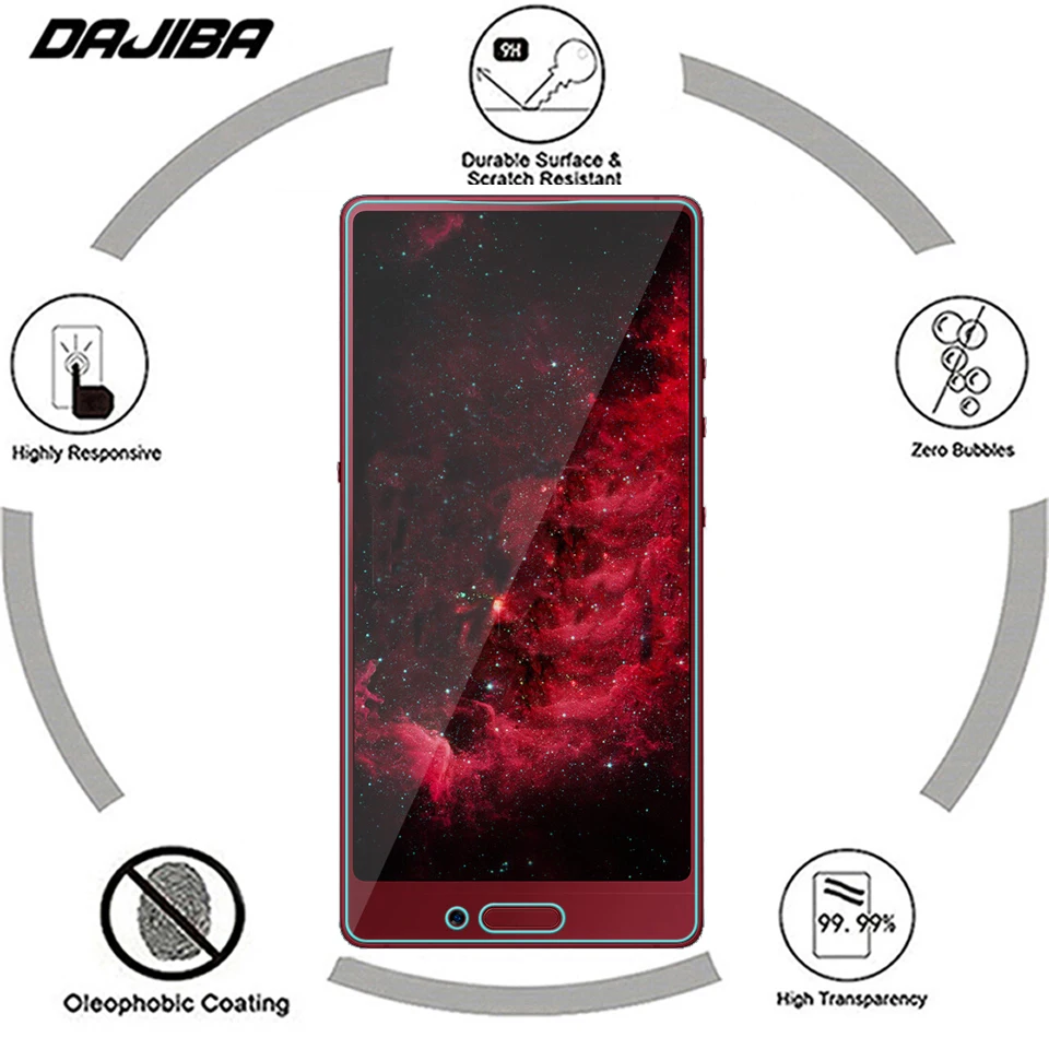 Закаленное стекло для экрана Smartisan U3 2018 2.5D Arc Edge Круглый Пограничный экран