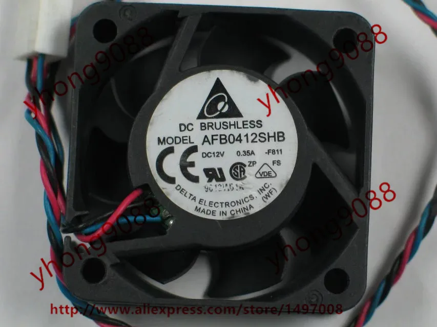 Вентилятор охлаждения сервера Delta Electronics AFB0412SHB F811 12 В постоянного тока 0 35 А 40x40x15