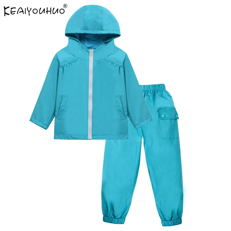 

Children Boys Clothing Autumn Tracksuit For Girls Sets Raincoat Sport Suits Jackets+Pants 2 Pcs Kids Windbreaker Sets 2 4 5 6