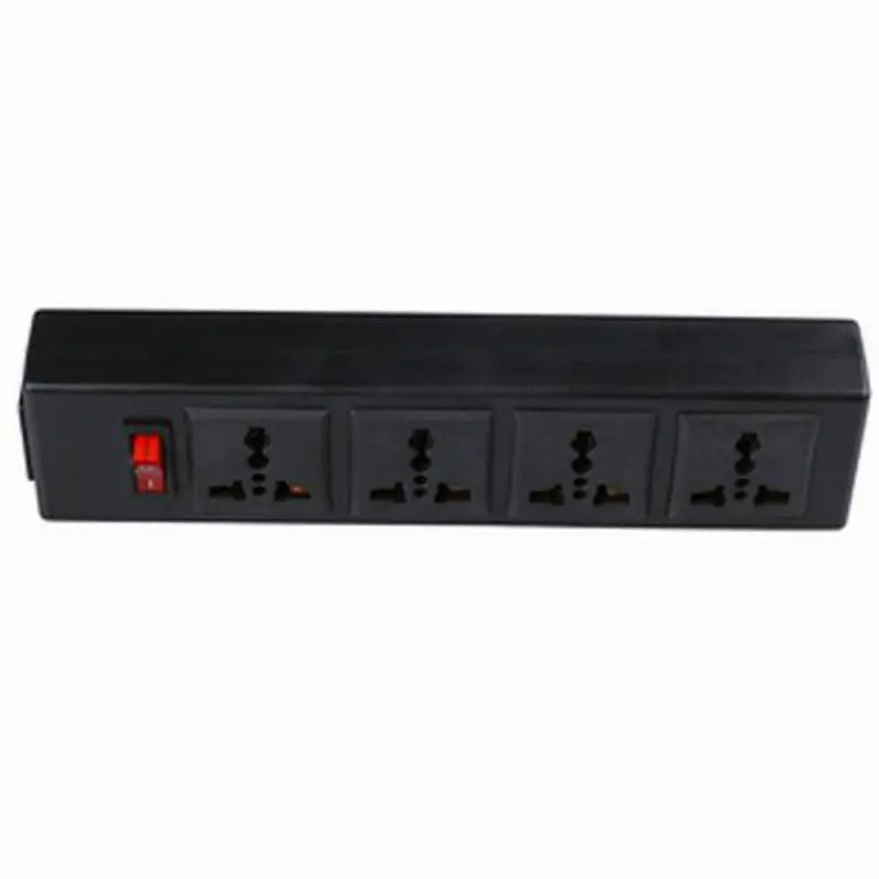 Сетевой фильтр PDU универсальная розетка с 4 отверстиями защитой от перегрузки