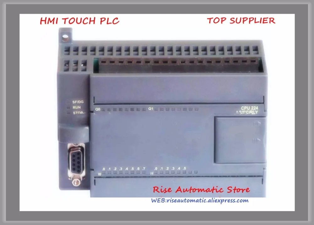 

14Point Input 10Point Relay Output PLC CPU224R-24 Replace S7-200 6ES7214-1BD23-0XB0 Support Original Expansion Module New
