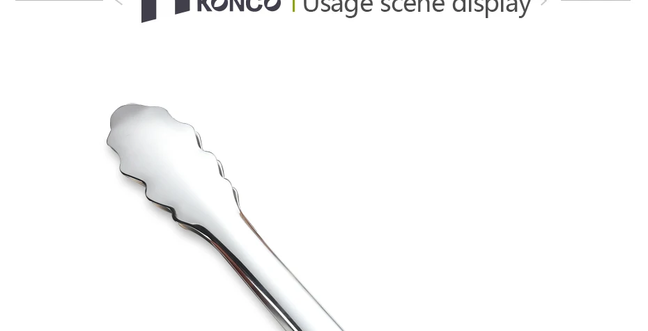 KONCO щипцы из нержавеющей стали, пищевые зажимы, щипцы для сахара, для салата, барбекю, хлеба, пасты, барбекю, инструмент для выпечки