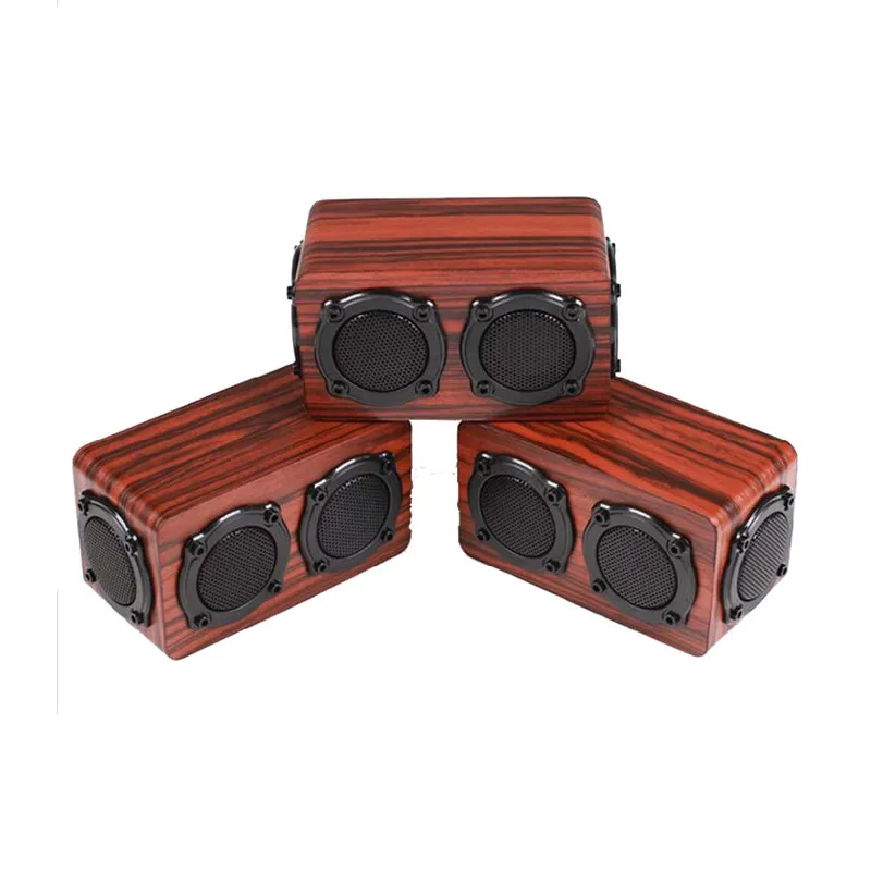 Ihens5 X6 Bluetooth динамик Портативный беспроводной стерео деревянные колонки колонка