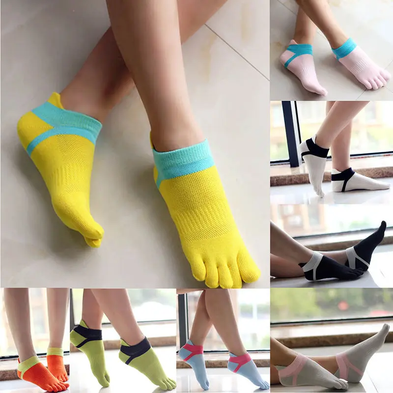 

1Pair Women Five Finger Comfortable Soft Cotton Socks Breathable Calcetines Ankle Socks Summer Autumn Casual Toe Socks Cute New