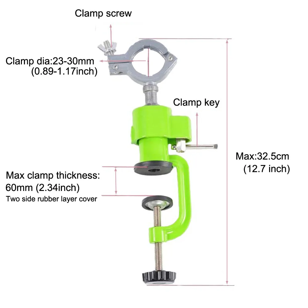 Универсальные тиски AMYAMY поворотный Настольный зажим поворот на 360 градусов