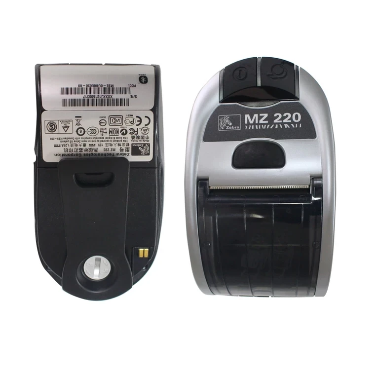 Zebra MZ220 50 мм Bluetooth тепловой мобильный принтер этикеток мини беспроводной вынос билетов для Android, iOS портативный принтер