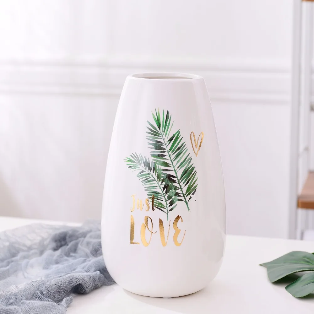 Ins домашний декор креативная монстера настольная тропическая ваза для дома