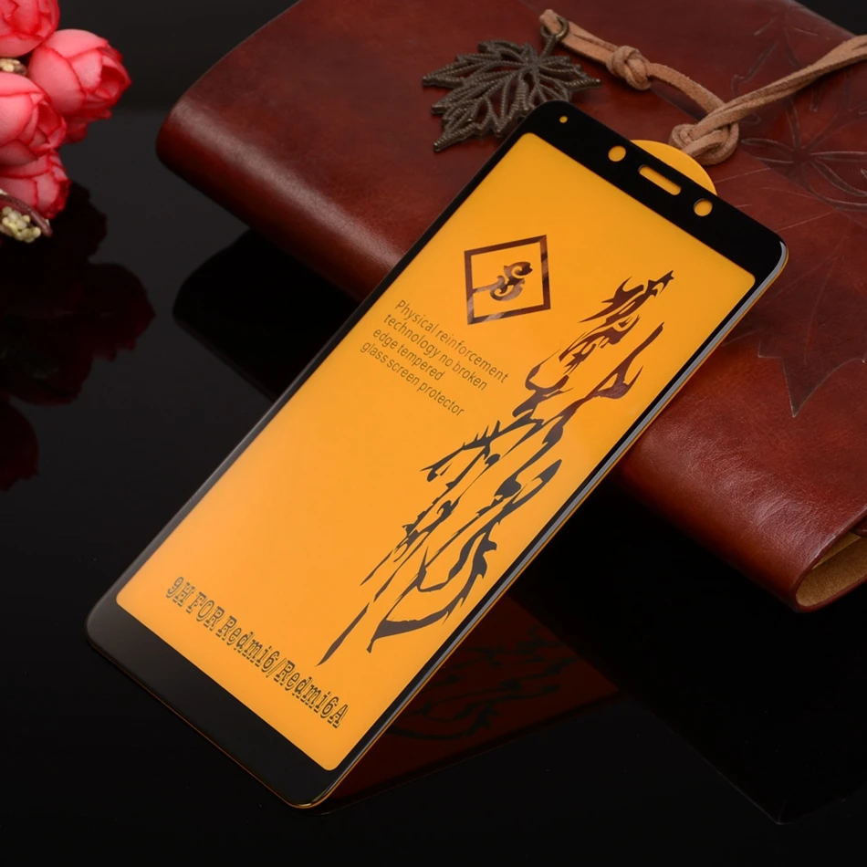 9H 6D закаленное стекло для Xiaomi Redmi 6A Note 5 6 Pro 4X plus Защитное Mi 9 A1 A2 Mi8 Lite защита