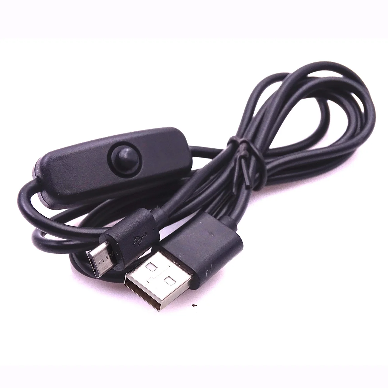 Кабель питания Raspberry Pi 3 с кнопкой включения/выключения зарядный кабель Micro USB Для