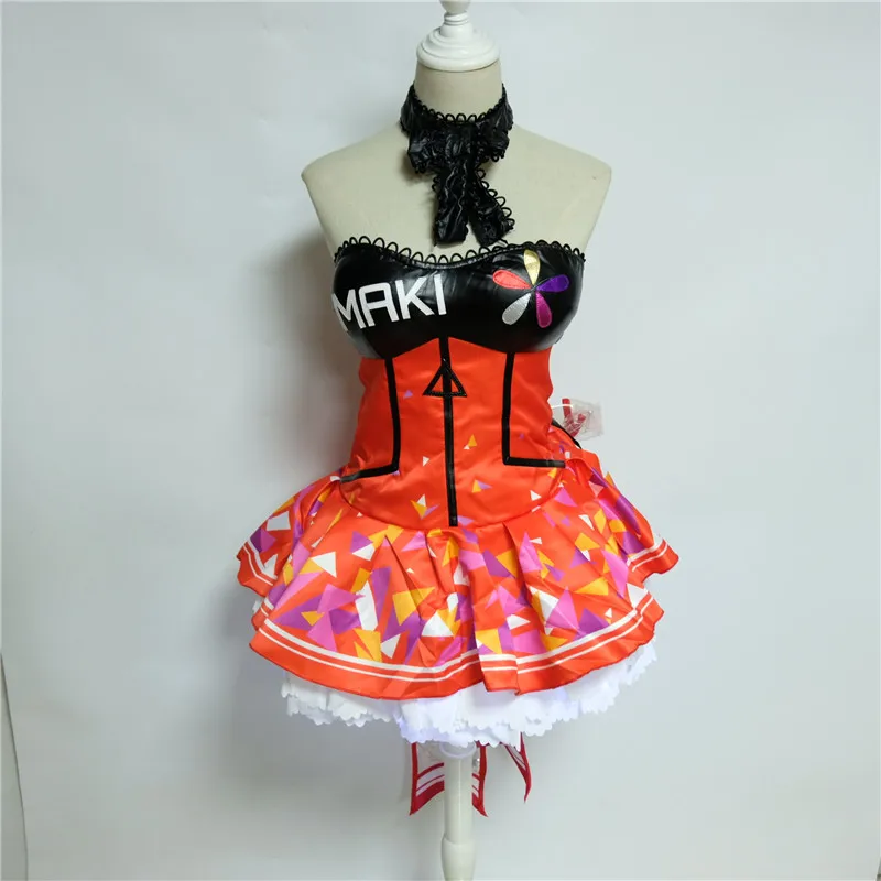 Lovelive Cyber Idolized LED Dress Love Live Game пробуждают всех членов униформы Maki Minami Kotori Косплей