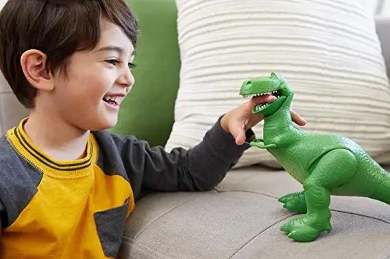Disney Toy Story 4 Rex говорящий Зеленый Динозавр версии 34 см ПВХ Фигурки мини куклы детские игрушки модель для детей подарок
