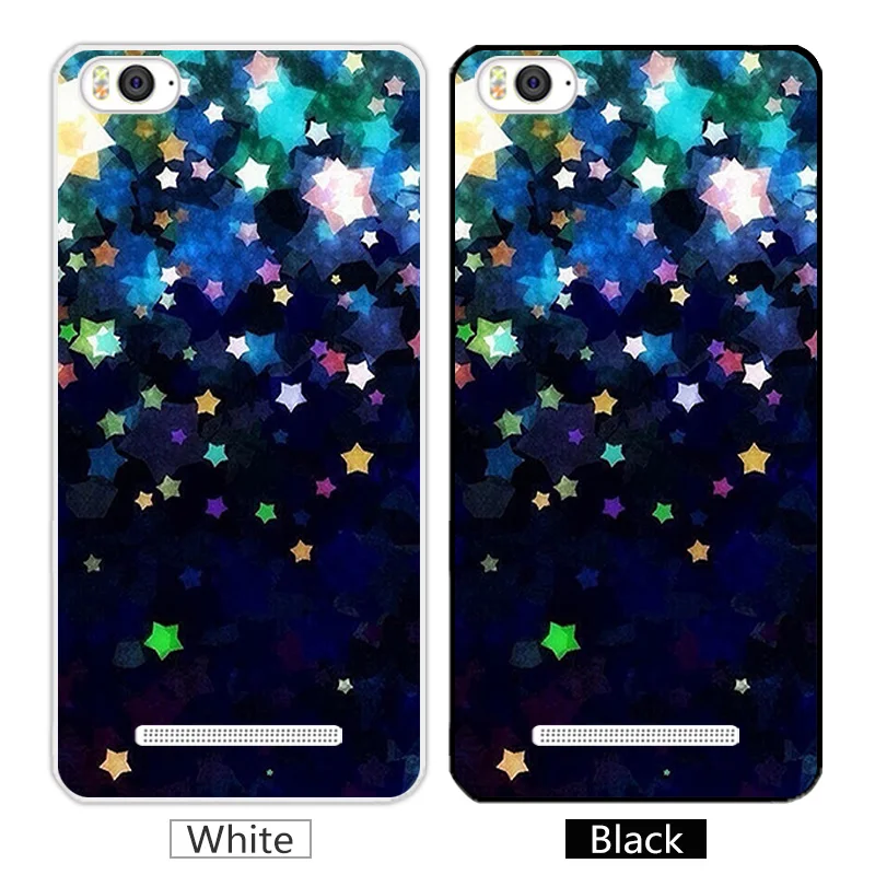 TPU Case For Xiaomi Mi4c Mi 4c Soft Silicone Gel Transparent Phone Cases Black Matte Moon Back Cover for 4i Mi4i |