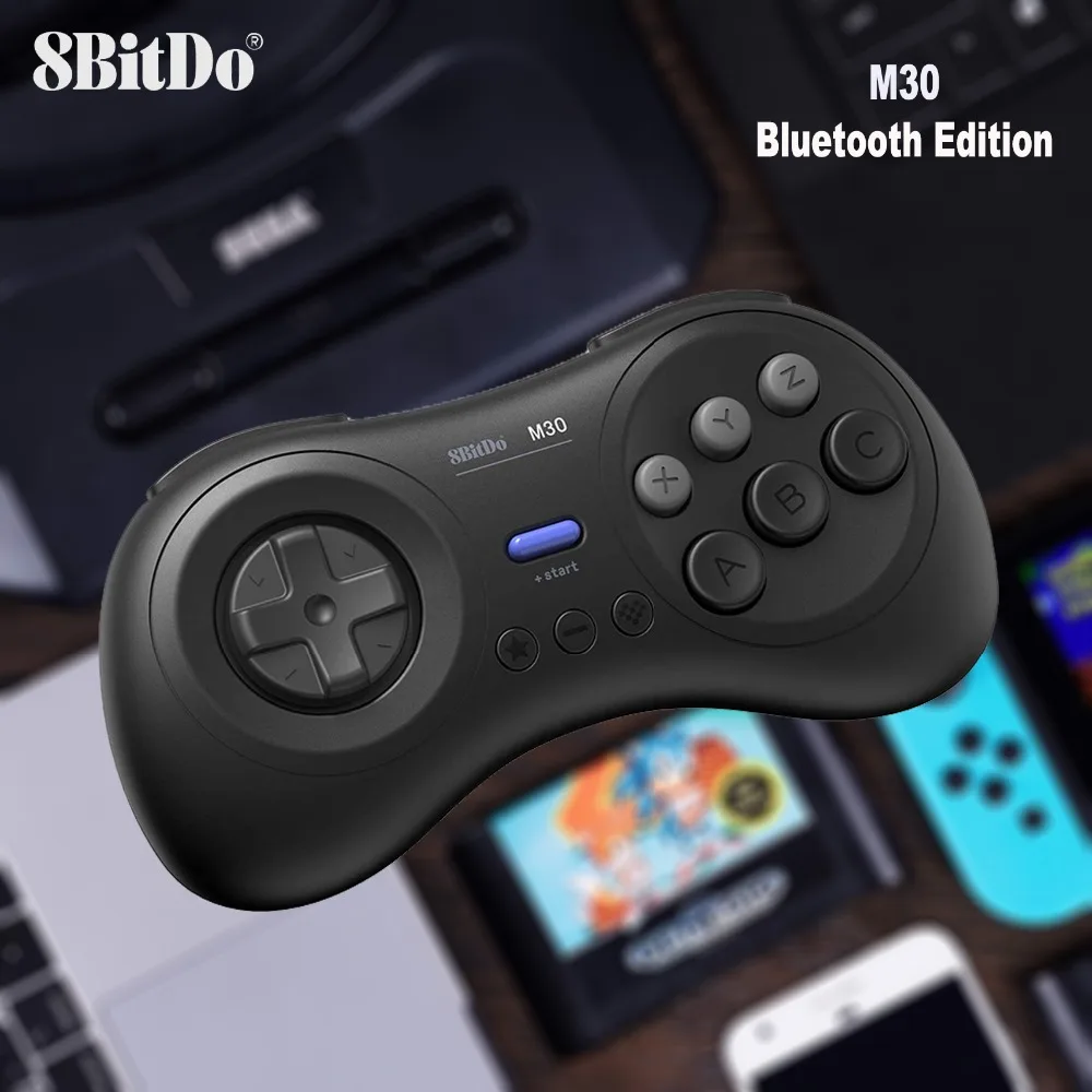 8 битдо M30 Bluetooth геймпад для Sega Genesis Mega Drive Стиль Nintendo Switch macOS Android паровой Xiaomi