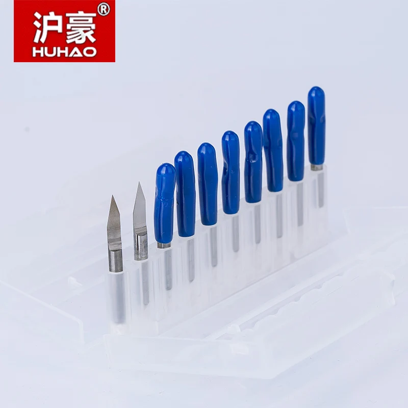 10pcs/lot 3.175mm CNC Router bit degree 25 30 40 PCB Engraving Bits end mill carbide 0.1 0.3mm milling cutter Machine Accessorie|end carbide|pcb