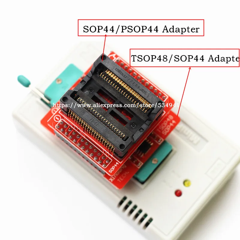 SOP44 К DIP40 адаптер для minipro TL886CS TL866A XGecu TL866II плюс usb eeprom программист tl866 TSOP48 гнездо адаптера