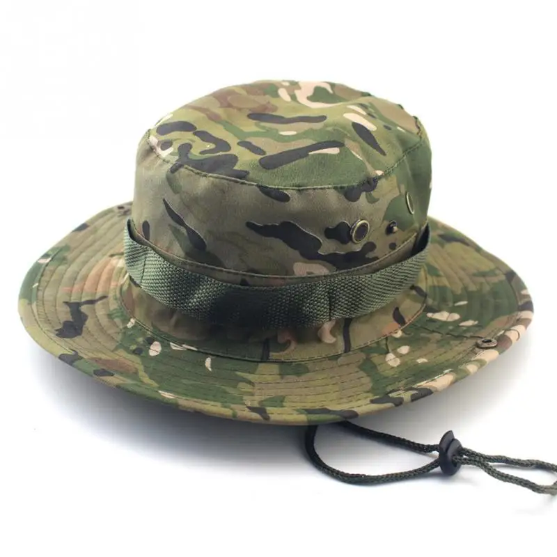 Тактические ковшовые шляпы Boonie снайперская камуфляжная непальская Кепка