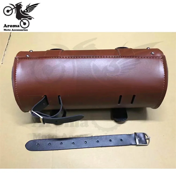 Коричневый в стиле Ретро круиз скутер багажные сумки универсальные детали