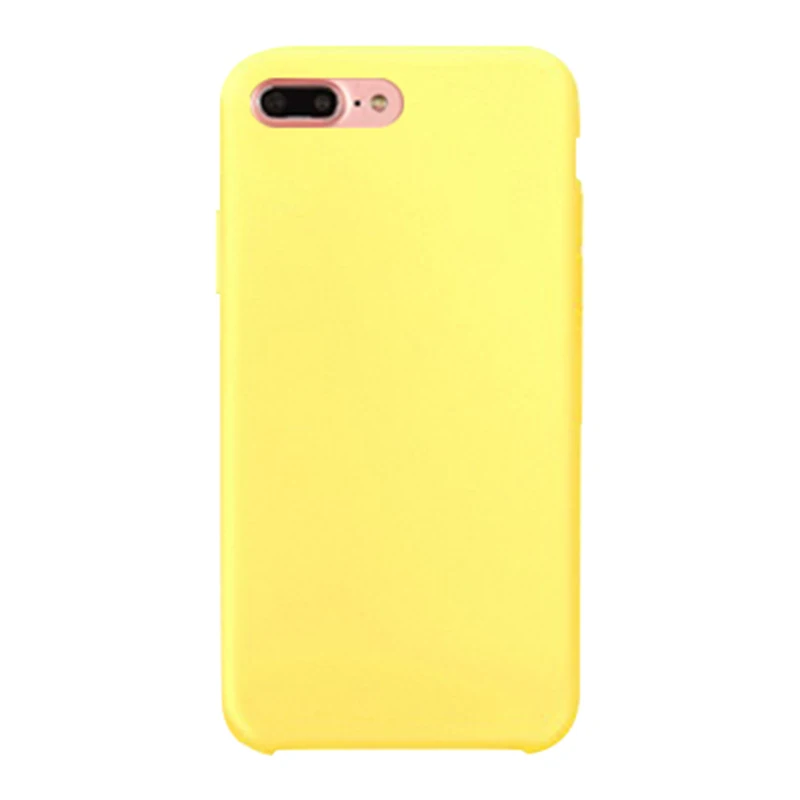 Роскошный жидкий силиконовый противоударный мягкий чехол для iPhone XS MAX X XR 6 S 6 S 8 7 Plus 6Plus 7 Plus 8Plus чехол для задней панели сотового телефона Coque - Цвет: 7