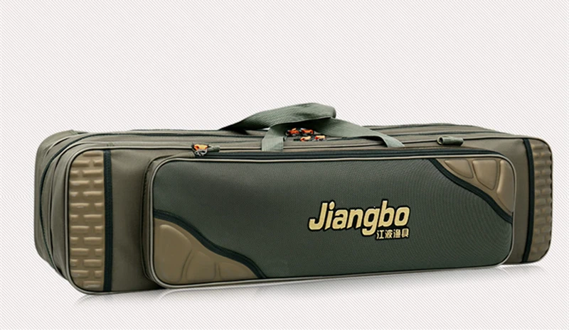 На открытом воздухе 3 Слои сумки для рыбалки, рост: 80 см, 90 см, 100 см 120 см Водонепроницаемый рыболовные снасти мешок 2 Слои Удочка Для Рыбалки Сумка для хранения Полюс сумки
