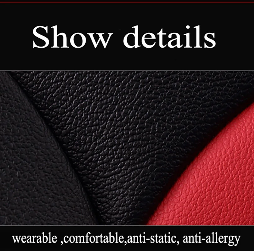 

Kalaisike leather Universal Car Seat covers for Cadillac all models ATS CT6 CTS SRX ATSL SLS XTS car styling auto accessories