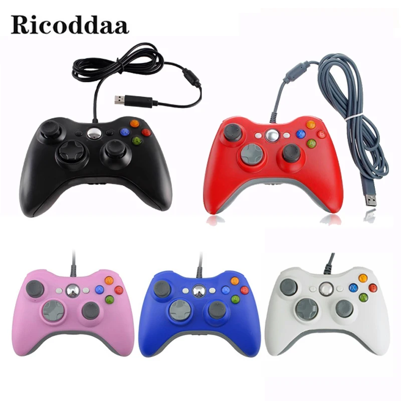 Для Xbox 360 USB проводной Joypad геймпад контроллер для microsoft ПК Windows 7/8/10 джойстик игра