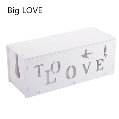 Big LOVE Модная бытовая линия передачи данных намотка Настольный кабельный провод намотка Органайзер кабельный зажим зарядный usb-шнур держатель - Цвет: Big LOVE