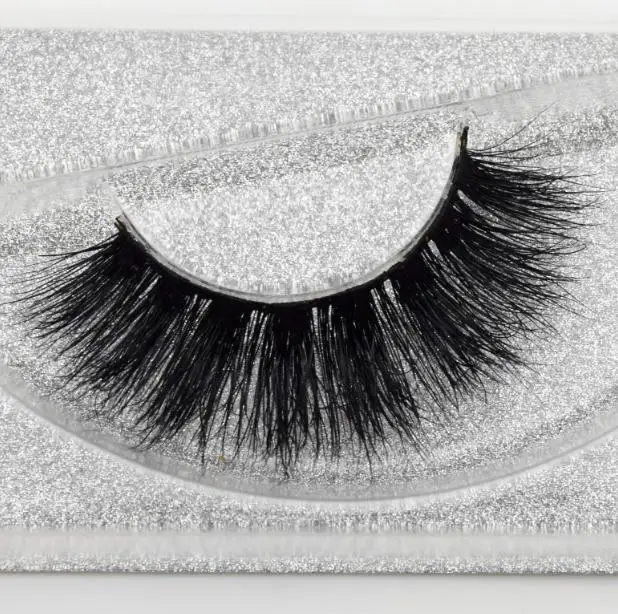 Visofree ресницы норки ресницы Роскошные Handnade Полный Газа Lashes объема жестокости верхние ресницы Накладные ресницы - Длина: D118