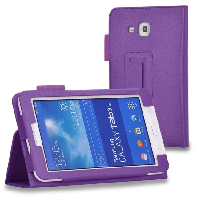 Чехол-книжка для планшета samsung Galaxy Tab 3 Lite 7,0 T110 T111 T113NU T116, защитный чехол-подставка из искусственной кожи для samsung TAB E 7,0