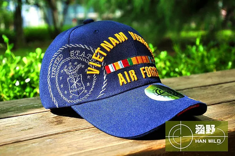 Бренд Повседневное WW2 Вьетнам Винтаж хлопок Gorras памятные Air армейские кепки Snapback Письмо Тактическая бейсболка армии США Шапки