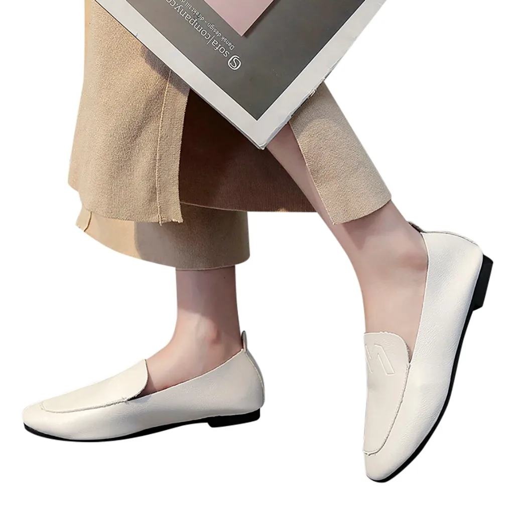 SAGACE/Женская обувь на плоской подошве женская без застежки в римском стиле