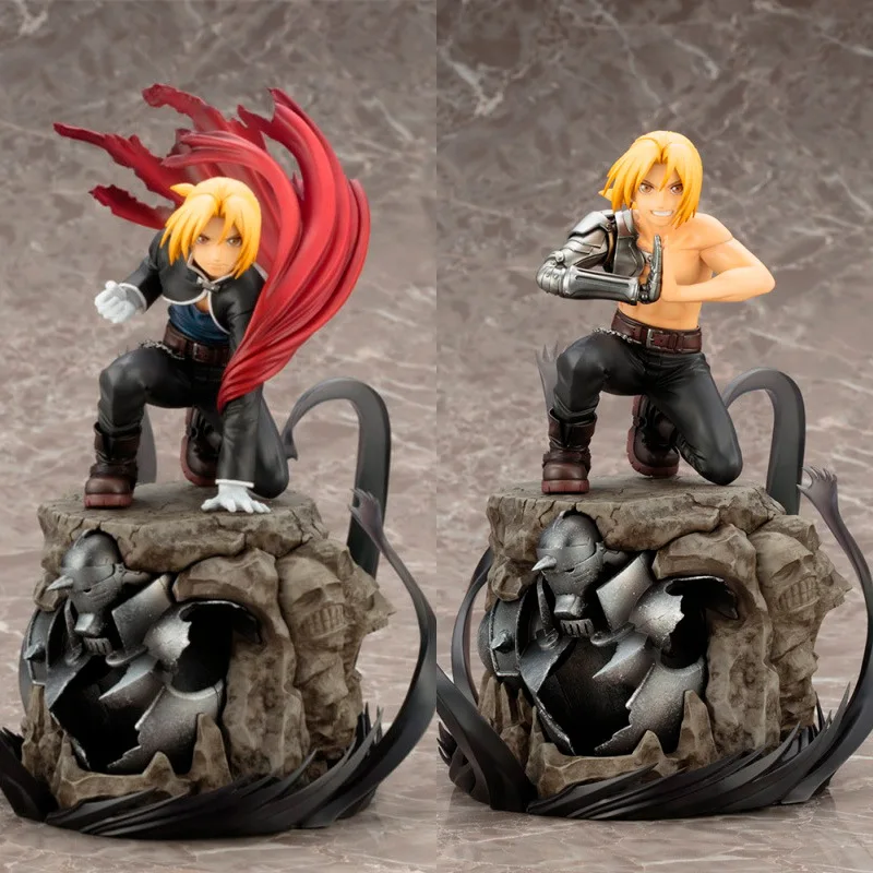 anime Fullmetal Alchemist action figure Red cloak Edward Elric Model Decoration Figurine Toys Gifys 22cm | Игрушки и хобби