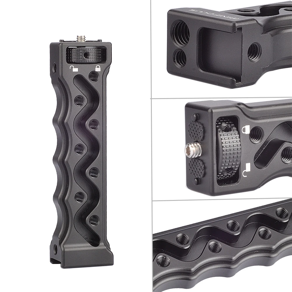Алюминиевая рукоятка 1/4 &quotс креплением для холодной обуви ZHIYUN WEEBILL LAB Gimbal Handgrip